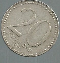 Angola Kwanzas Republica Angola Km Xf