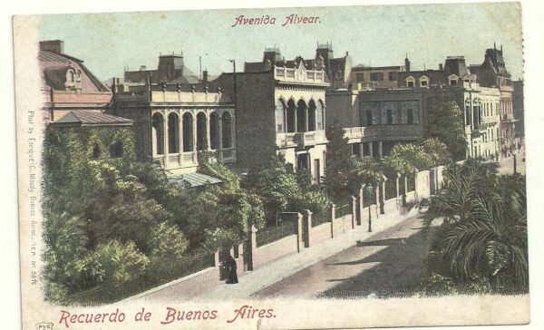 POSTAL BUENOS AIRES AVENIDA ALVEAR