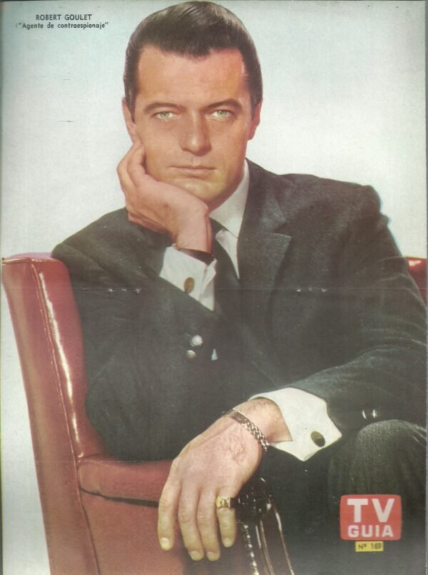 Poster Tv Guia N.169 - ROBERT GOULET-AGENTE DE CONTRAESPIONAJE