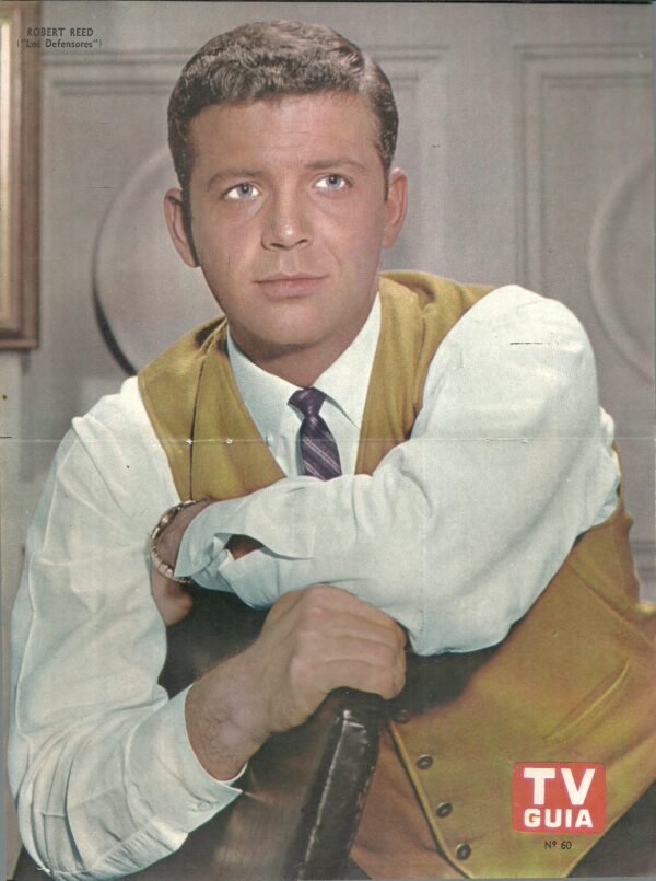 Poster Tv Guia N°60 -ROBERT REED- LOS DEFENSORES