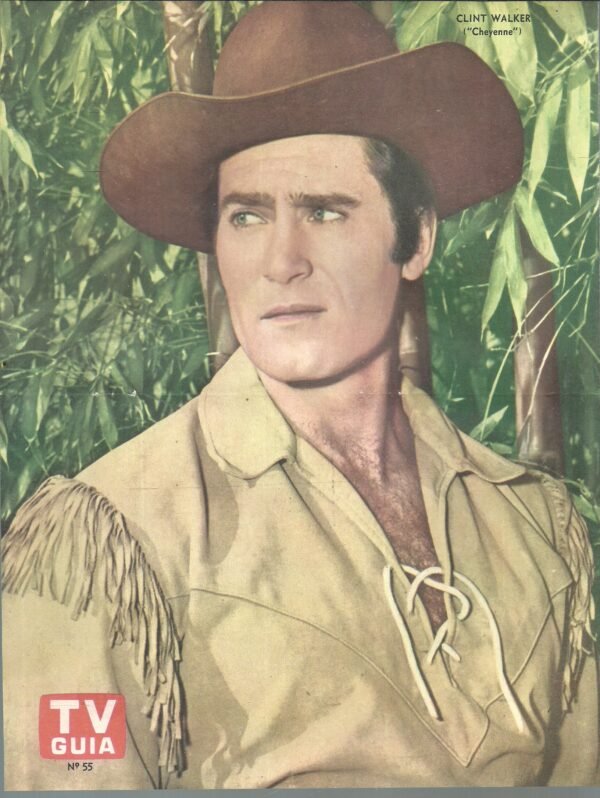 Poster Tv Guia N°55 -CLINT WALKER- CHEYENNE