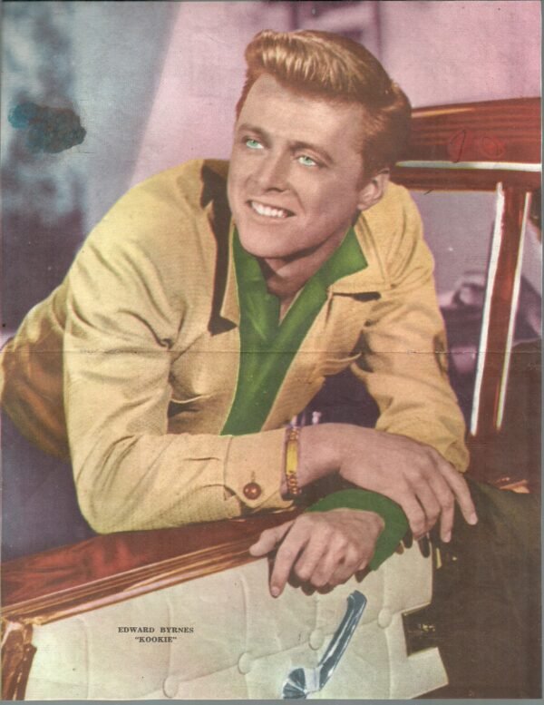 Poster Tv Guia N° EDWARD BYRNES -KOOKIE
