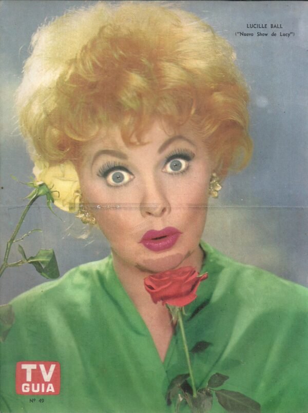 Poster Tv Guia N° 49- LUCILLE BALL- NUEVO SHOW DE LUCY