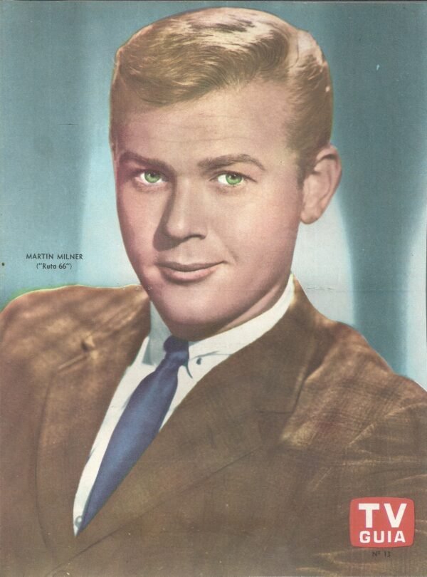 Poster Tv Guia N° 13- MARTIN MILNER- RUTA 66