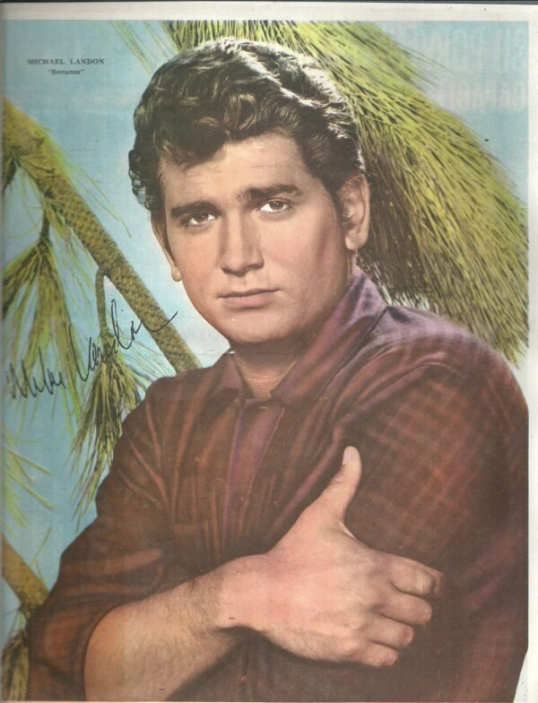 Poster Tv Guia MICHAEL LANDON- BONANZA