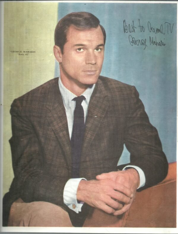 Poster Tv Guia GEORGE MAHARIS RUTA 66