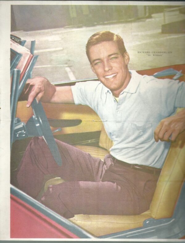 Poster Tv Guia RICHARD CHAMBERLAINE- DR KILDARE