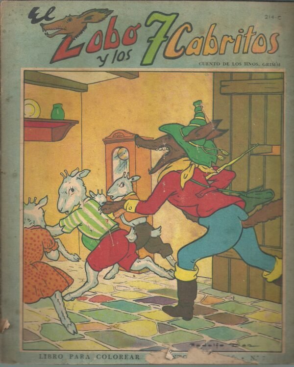 EL ZORRO Y LOS 7 CABRITOS N°7 ED SIGMAR