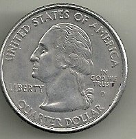 USA 1/4 DOLLAR 2000 D HAMPSHIRE UNC - Imagen 2