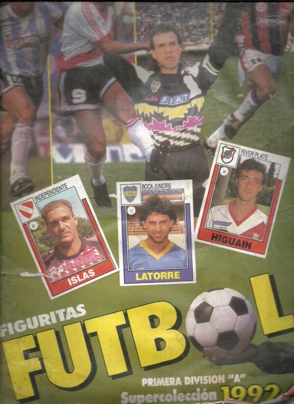 ALBUM FUTBOL 1992 ULTRA FIGUS FALTAN 60 FIGURITAS