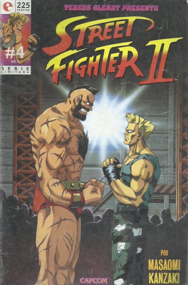 COMICS STREET FIGHTER II N°4 CAPCOM