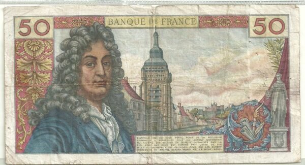 FRANCIA 50 FRANC 7/6/1962 P 148 - Imagen 2