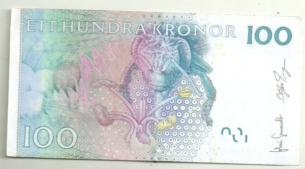 SUECIA 100 KRONOR P 57 - Imagen 2
