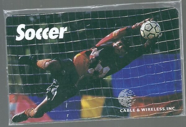 TARJETA DE TELECOM SOCCER FUTBOL USA