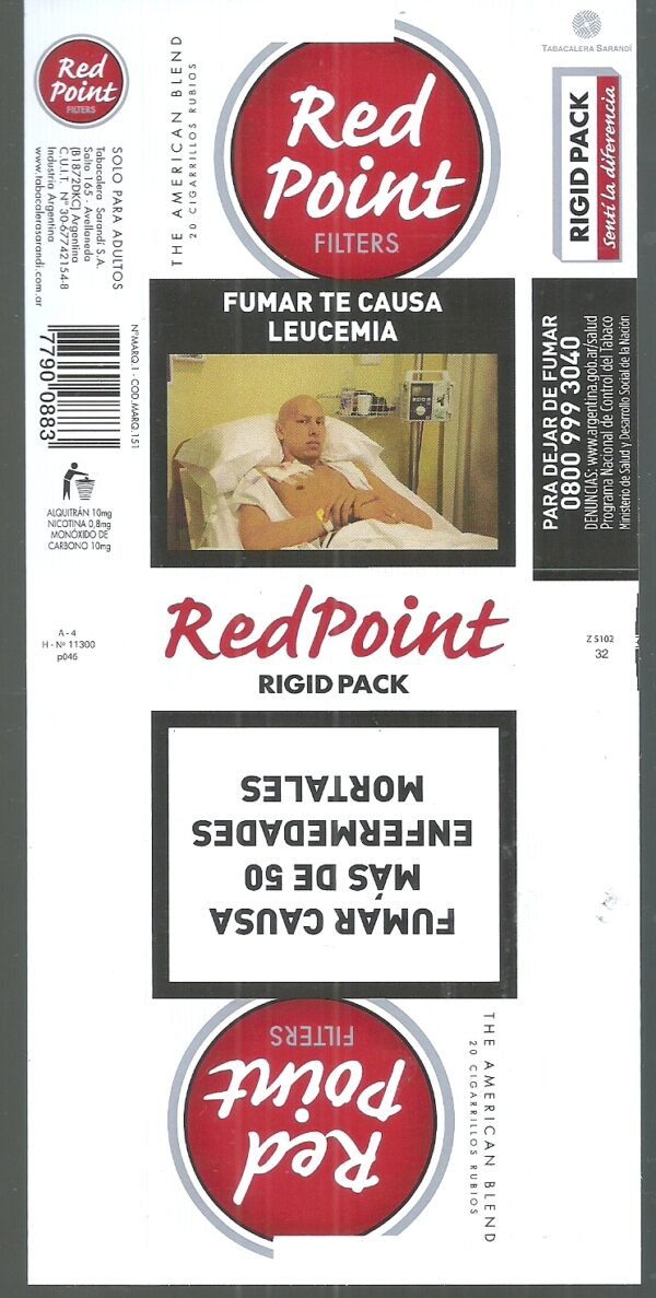 MARQUILLA RED POINT INDUSTRIA ARGENTINA SOFT