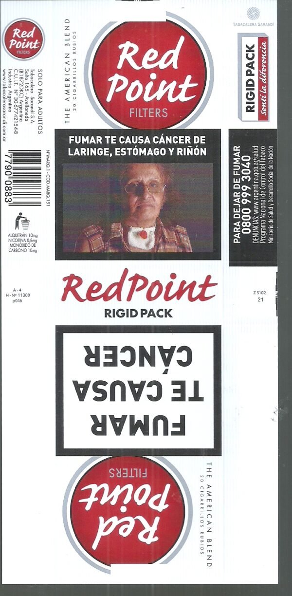MARQUILLA RED POINT INDUSTRIA ARGENTINA SOFT