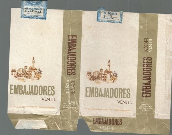 MARQUILLA EMBAJADORES INDUSTRIA ARGENTINA SOFT