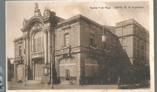POSTAL TEATRO 1° DE MAYO SANTA FE