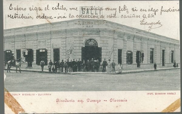 POSTAL OLAVARRIA  RIVADAVIA ESQ DORREGO CASA GALLI