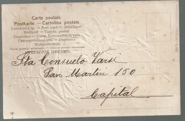 POSTAL AUTOGRAFO GIACOMO PUCCINI COMPOSITOR LIRICO - Imagen 2