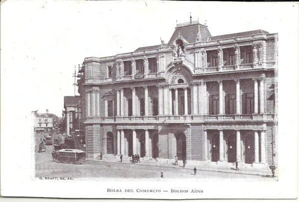 POSTAL BOLSA DE COMERCIO DE BUENOS AIRES 1901