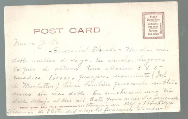 POSTAL USA ELEVATED R. STRUCTURE 11 OTH NEW YORK - Imagen 2