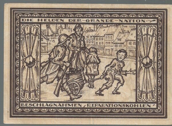 ALEMANIA 10 MILLONES MARKESSEN RUHRTALER 1923