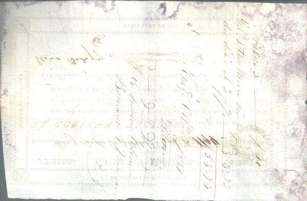 ARGENTINA 50 PESOS CONFEDERACION ARGENTINA 1857 - Imagen 2