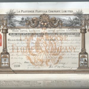 ARGENTINA LA PLATENSE FLOTILLA COMPANY, LIMITADA 1886