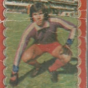FIGURITA FUTBOL 1977 POGANY N°1 INDEPENDIENTE