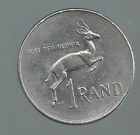 SUD AFRICA 1 RAND 1977 KM 88a