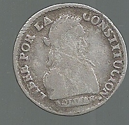 BOLIVIA 1 SOL 1830 FERDINANDO
