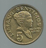 FILIPINAS 5 CENT 1968 KM 197