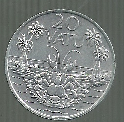 VANUATU 20 VATU 1990 KM 7