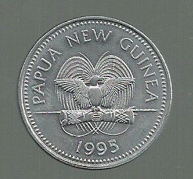 PAPUA NUEVA GUINEA 20 TOEA 1995 KM 5 - Imagen 2