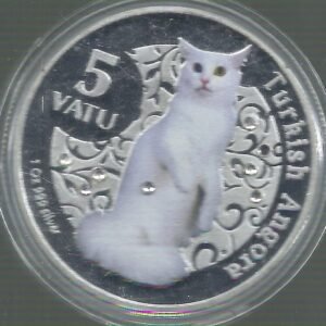 VANUATU 5 VATU 2015 PROOF