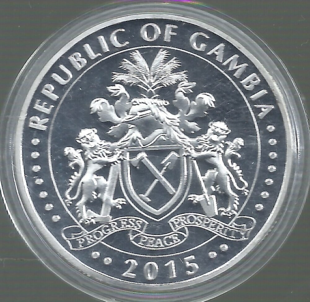 GAMBIA NATURAL TREASURE 1000 DALASIS 2015 RED BELLIED - Imagen 2