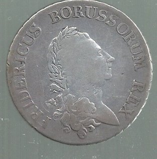 ALEMANIA PRUSIA THALER 1785 A - Imagen 2