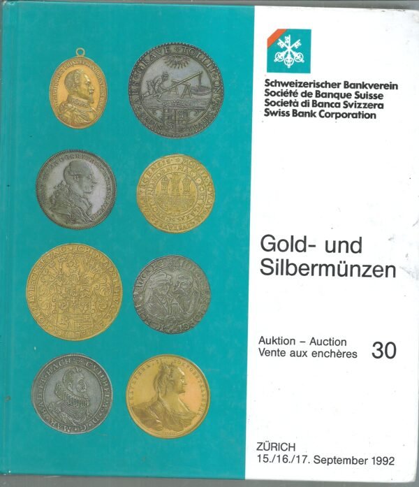 CATALOGO GOLD- UND SILBERMUNZEN 1992
