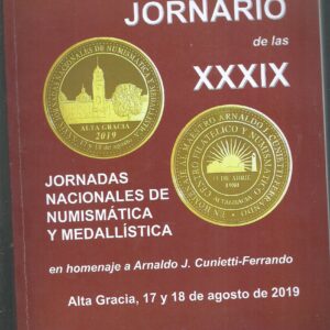 LIBRO JORNARIO DE LAS XXXIX JORNADAS NACIONALES ALTA GRACIA 2021