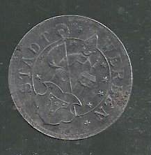 ALEMANIA WERDEN 10 PFENNIG 1917 KRIEGSGELF DINERO DE GUERRA