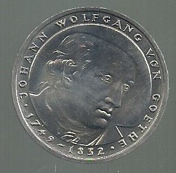 ALEMANIA 5 MARK 1982 D