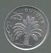 GAMBIA 25 BUTUTS 1998 KM 11