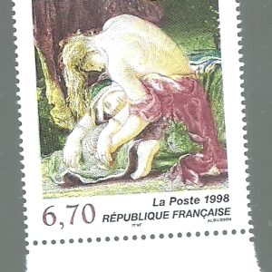Francia 1998 , Sello 3147 , Cuadro Delacroix Painting Nueva MNH Stamp