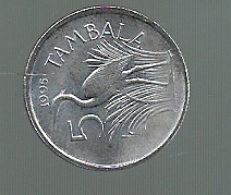 MALAWI 5 TAMBALA 1995 KM 26