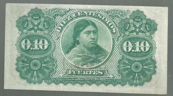 ARGENTINA BANCO DE LA PROVINCIA DE BUENOS AIRES 10 CENTESIMOS FUERTES BA 153a - Image 2