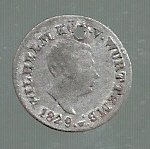 ALEMANIA WURTTEBERG 1 KREUZER 1824 PLATA