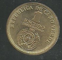 CABO VERDE 1 ESCUDO 1985 KM 23 UNC