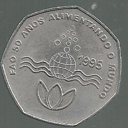 CABO VERDE 200 ESCUDOS 1995 FAO KM 34 UNC