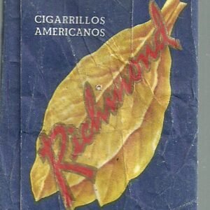 MARQUILLA RICHMOND 20 CIGARRILLOS INDUSTRIA URUGUAYA SOFT